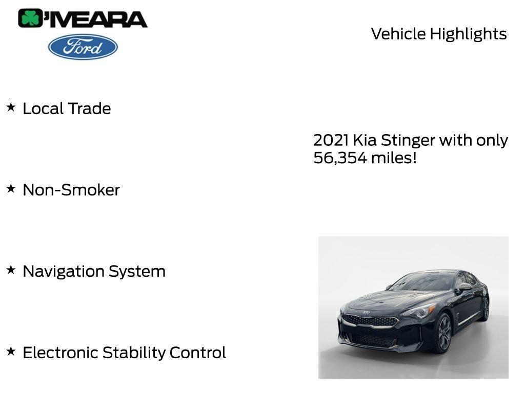 used 2021 Kia Stinger car, priced at $21,990