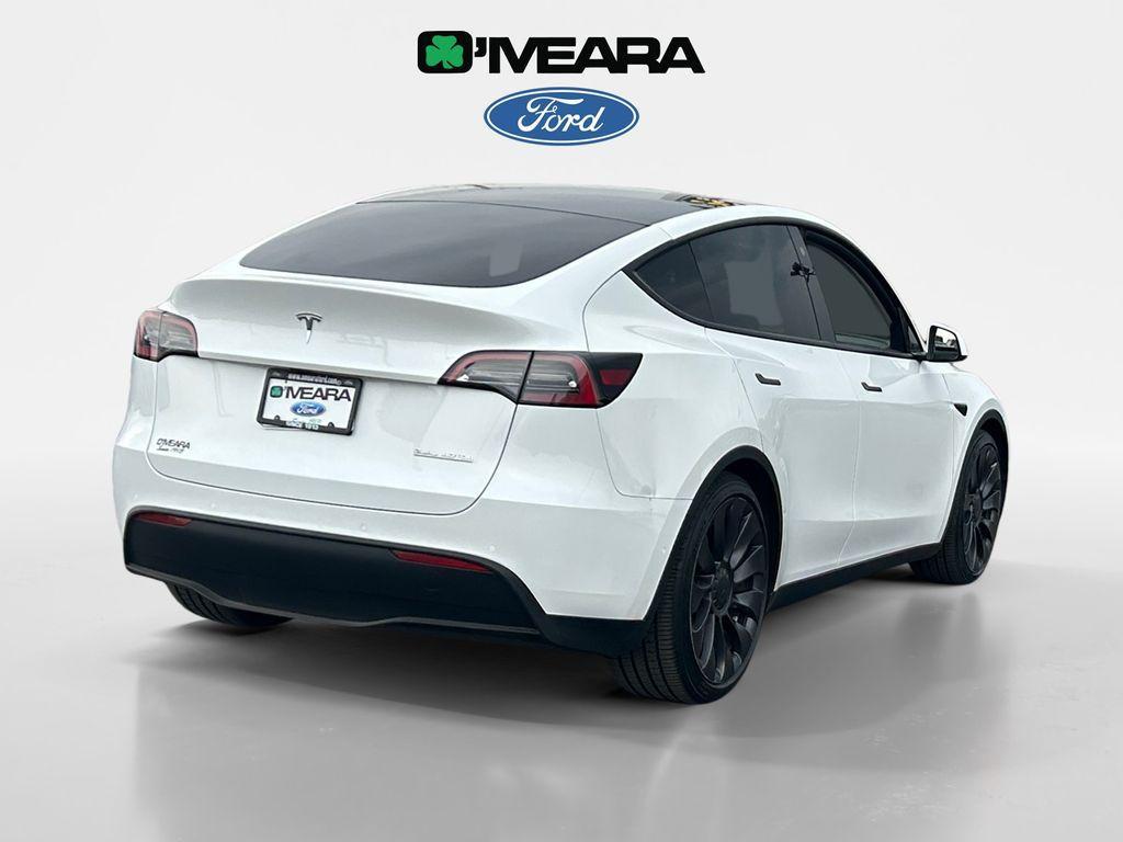 used 2021 Tesla Model Y car, priced at $28,590
