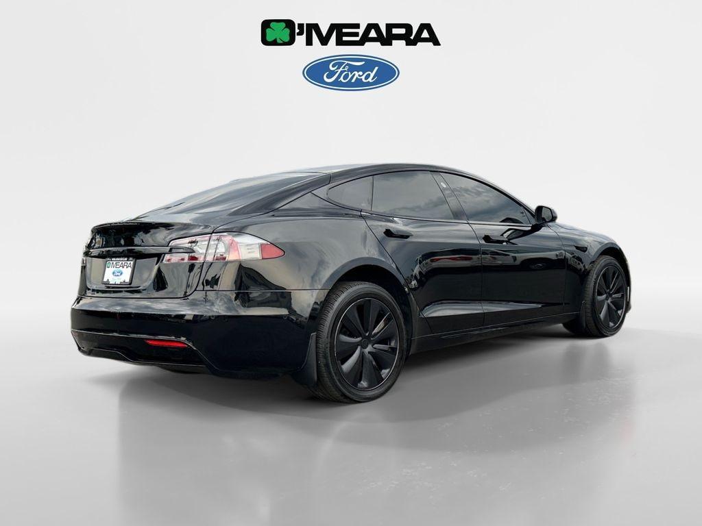 used 2021 Tesla Model S car, priced at $52,590