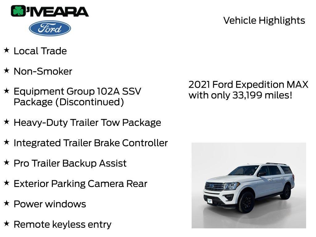 used 2021 Ford Expedition Max car, priced at $38,590