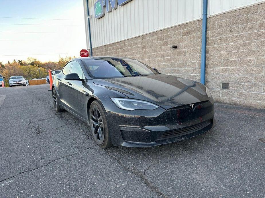 used 2022 Tesla Model S car, priced at $62,589