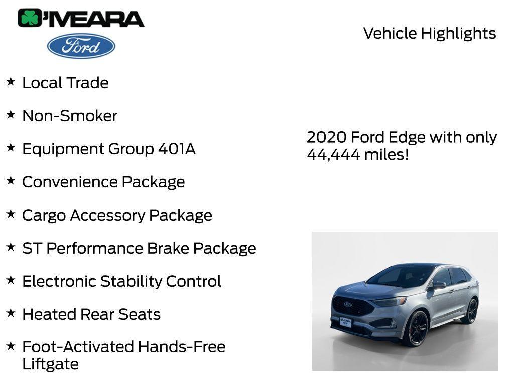 used 2020 Ford Edge car, priced at $25,990