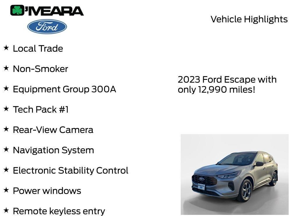 used 2023 Ford Escape car, priced at $25,590