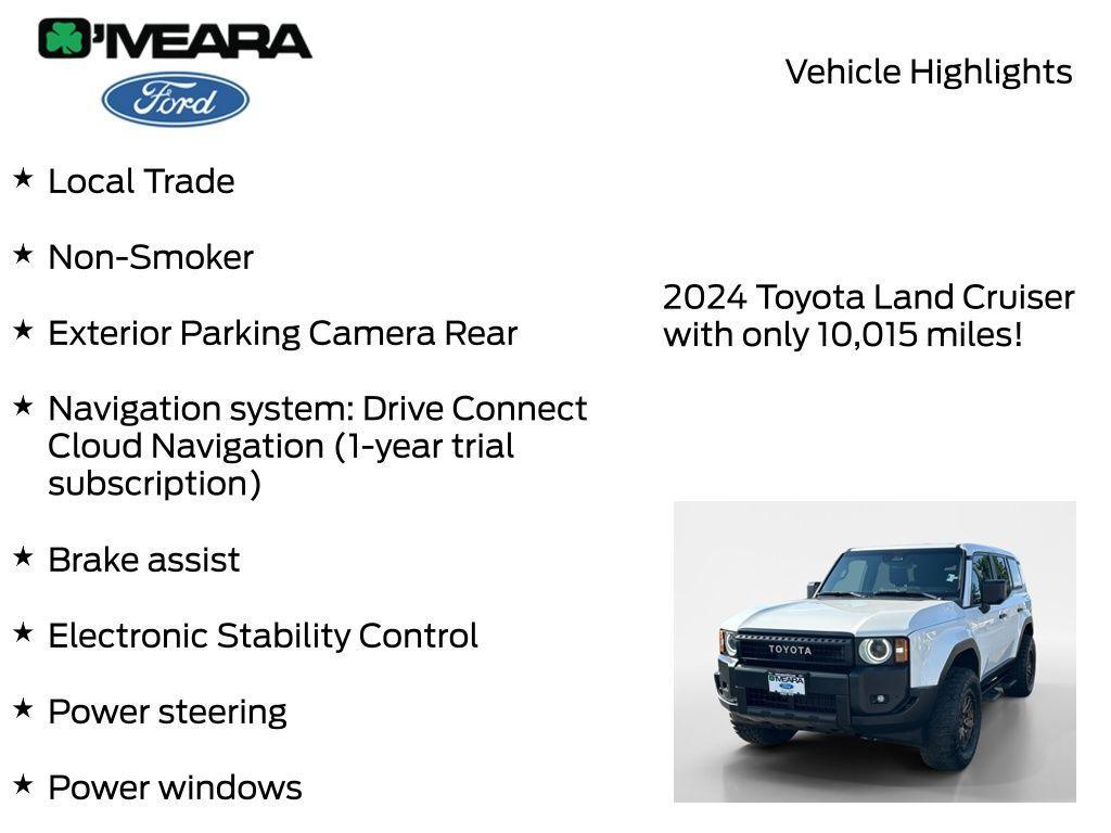 used 2024 Toyota Land Cruiser car, priced at $59,590