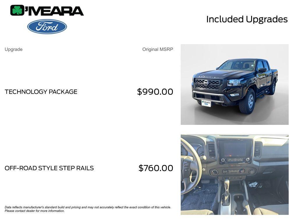 used 2022 Nissan Frontier car, priced at $28,990