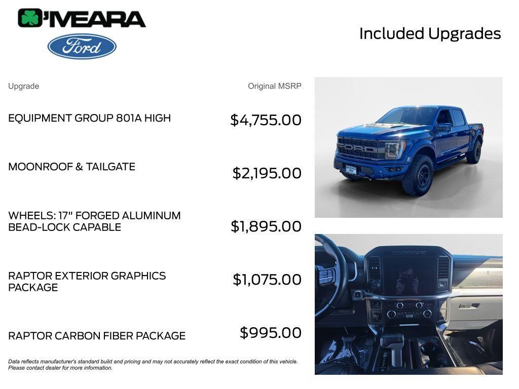 used 2022 Ford F-150 car, priced at $64,590