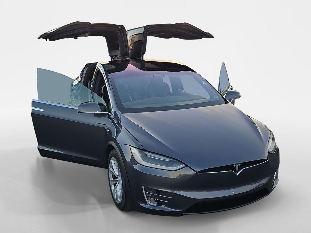 used 2018 Tesla Model X car, priced at $26,990