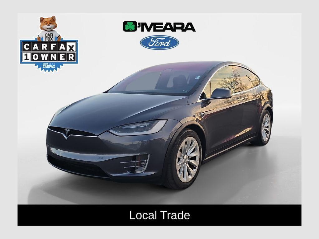 used 2018 Tesla Model X car, priced at $26,990
