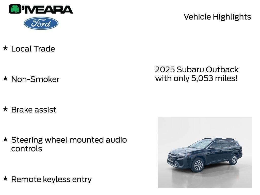 used 2025 Subaru Outback car, priced at $28,990