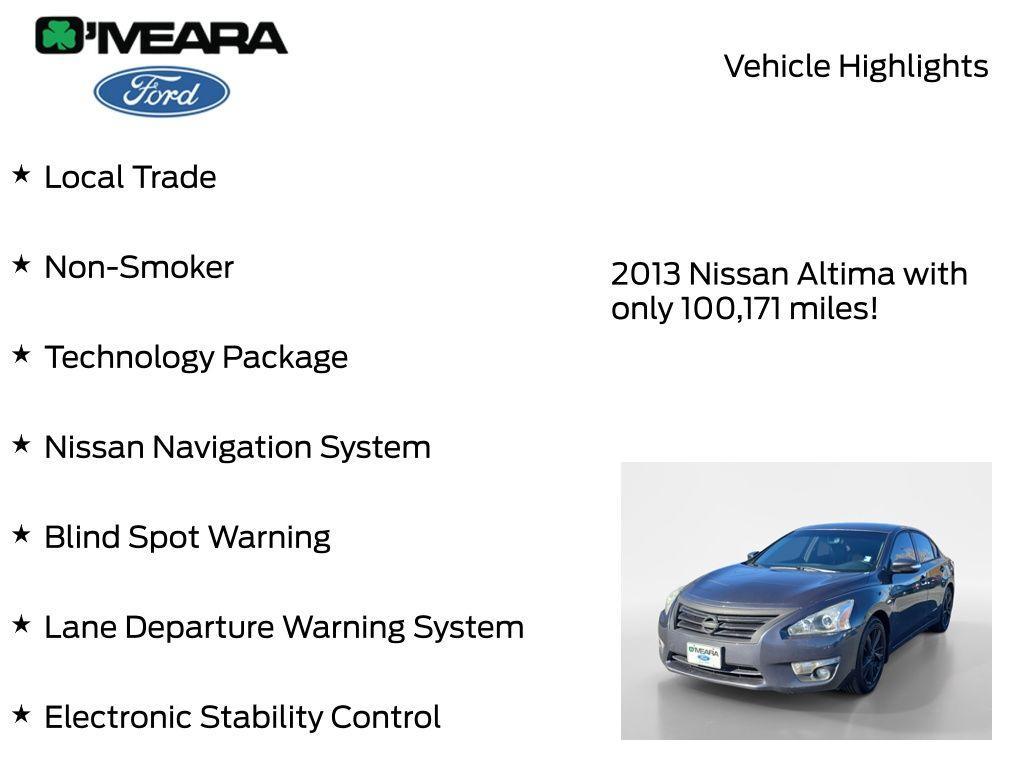 used 2013 Nissan Altima car, priced at $7,990