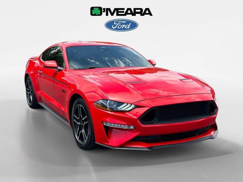 used 2021 Ford Mustang car, priced at $40,790
