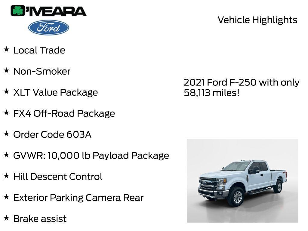 used 2021 Ford F-250 car, priced at $34,490
