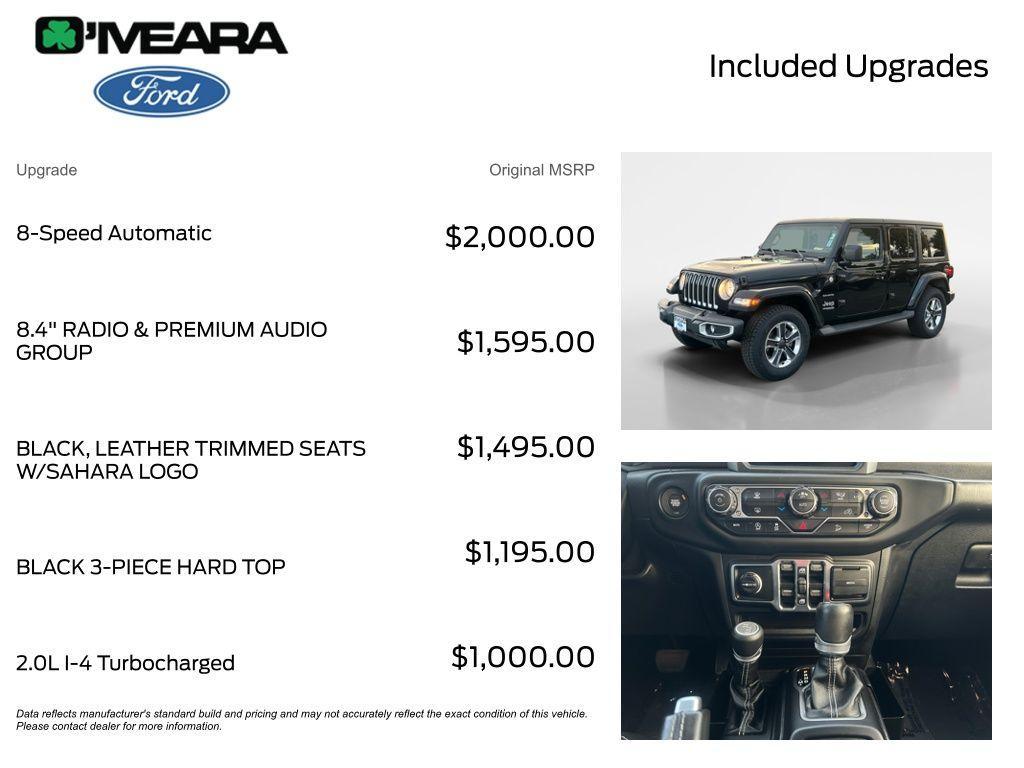 used 2019 Jeep Wrangler Unlimited car, priced at $28,290