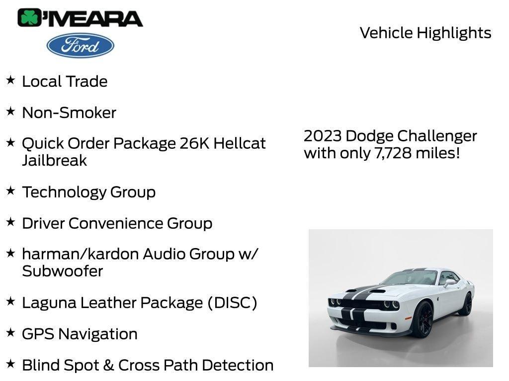 used 2023 Dodge Challenger car, priced at $69,990