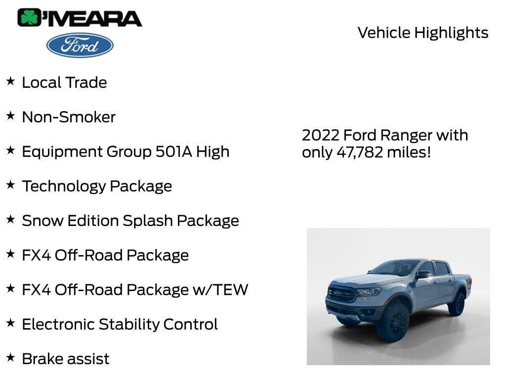 used 2022 Ford Ranger car, priced at $31,990