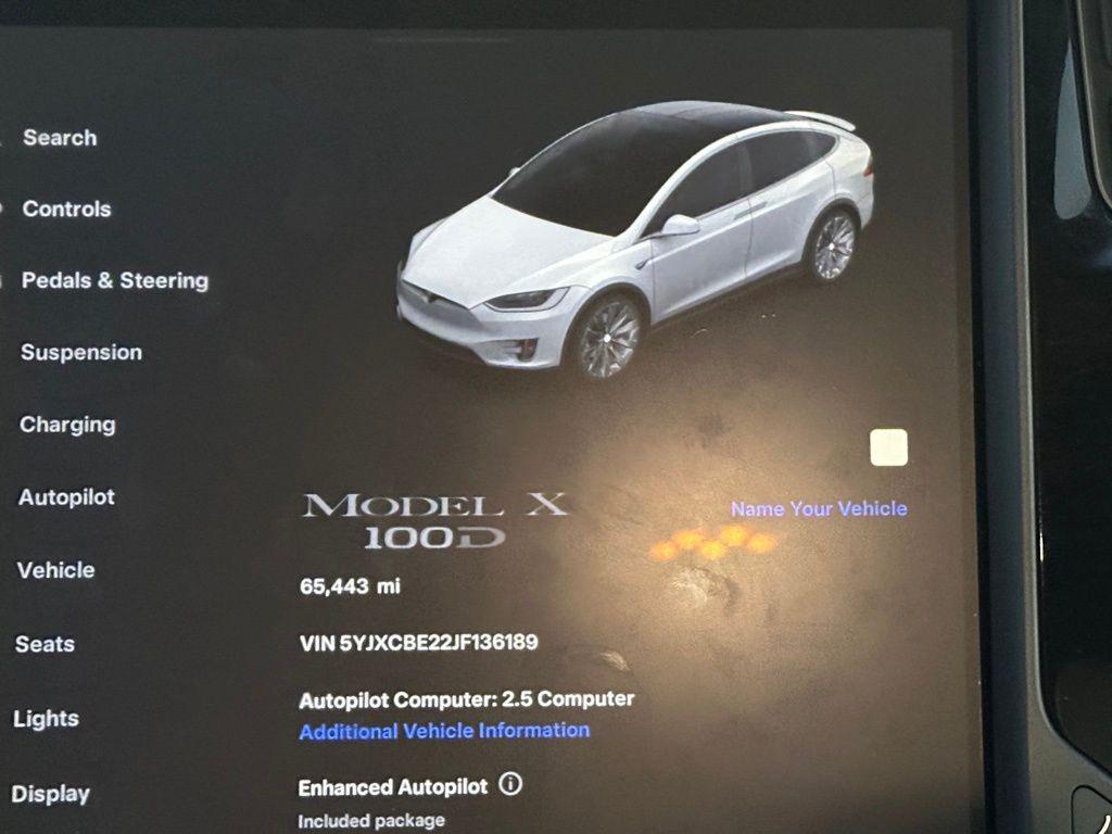 used 2018 Tesla Model X car, priced at $32,589