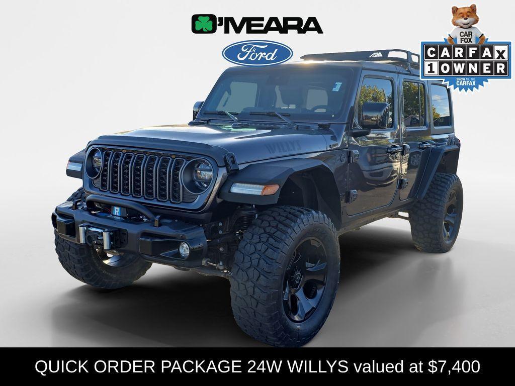 used 2024 Jeep Wrangler car, priced at $45,420