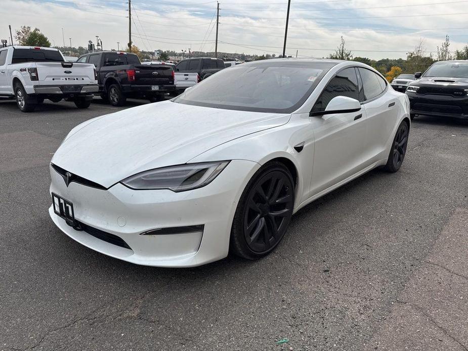 used 2022 Tesla Model S car, priced at $48,990