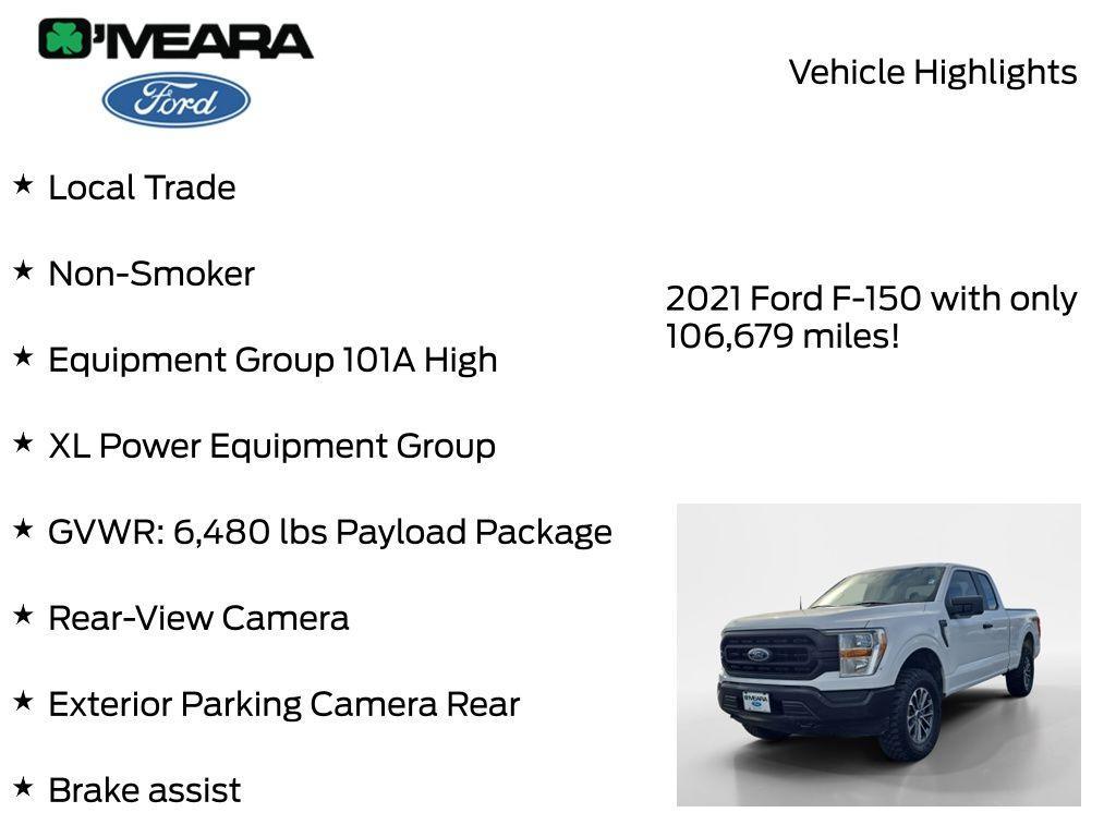 used 2021 Ford F-150 car, priced at $21,990