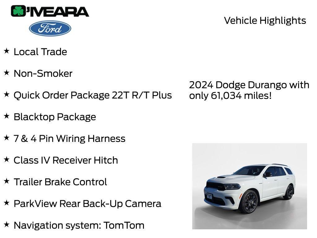 used 2024 Dodge Durango car, priced at $37,420
