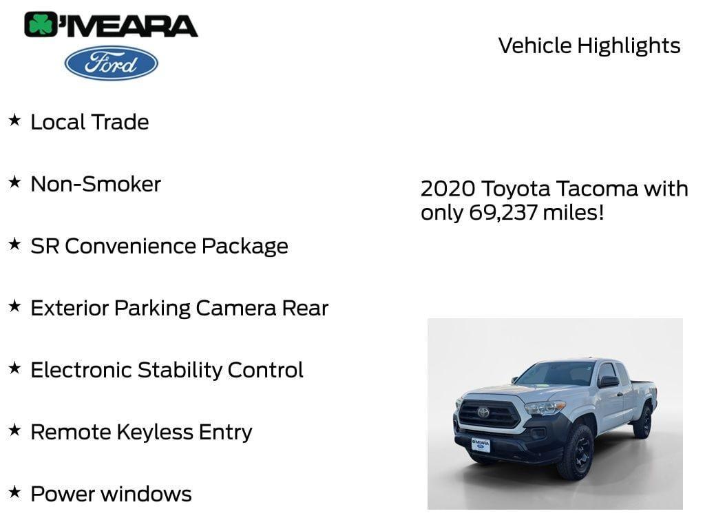 used 2020 Toyota Tacoma car, priced at $25,990