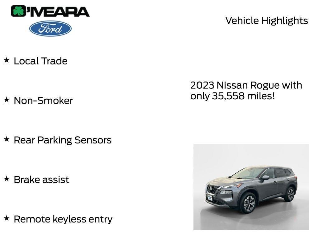 used 2023 Nissan Rogue car, priced at $21,590
