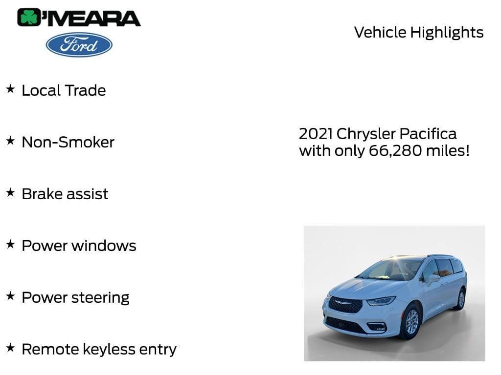used 2021 Chrysler Pacifica car, priced at $21,990
