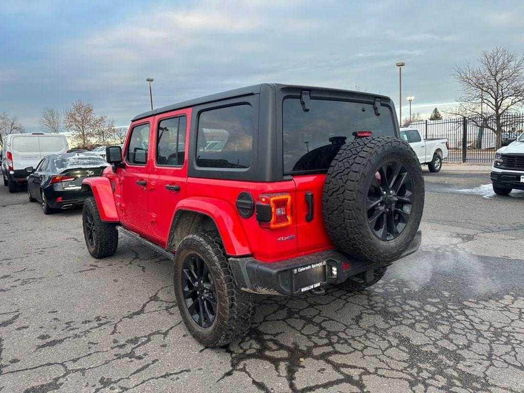 used 2021 Jeep Wrangler Unlimited 4xe car, priced at $32,589