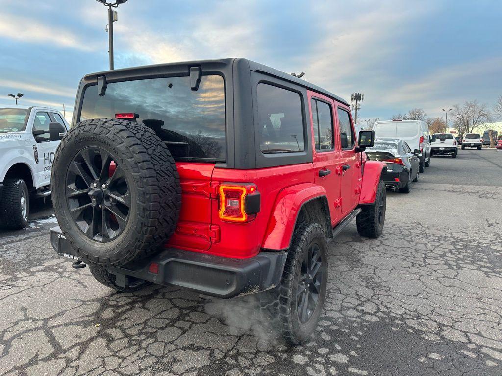 used 2021 Jeep Wrangler Unlimited 4xe car, priced at $32,589