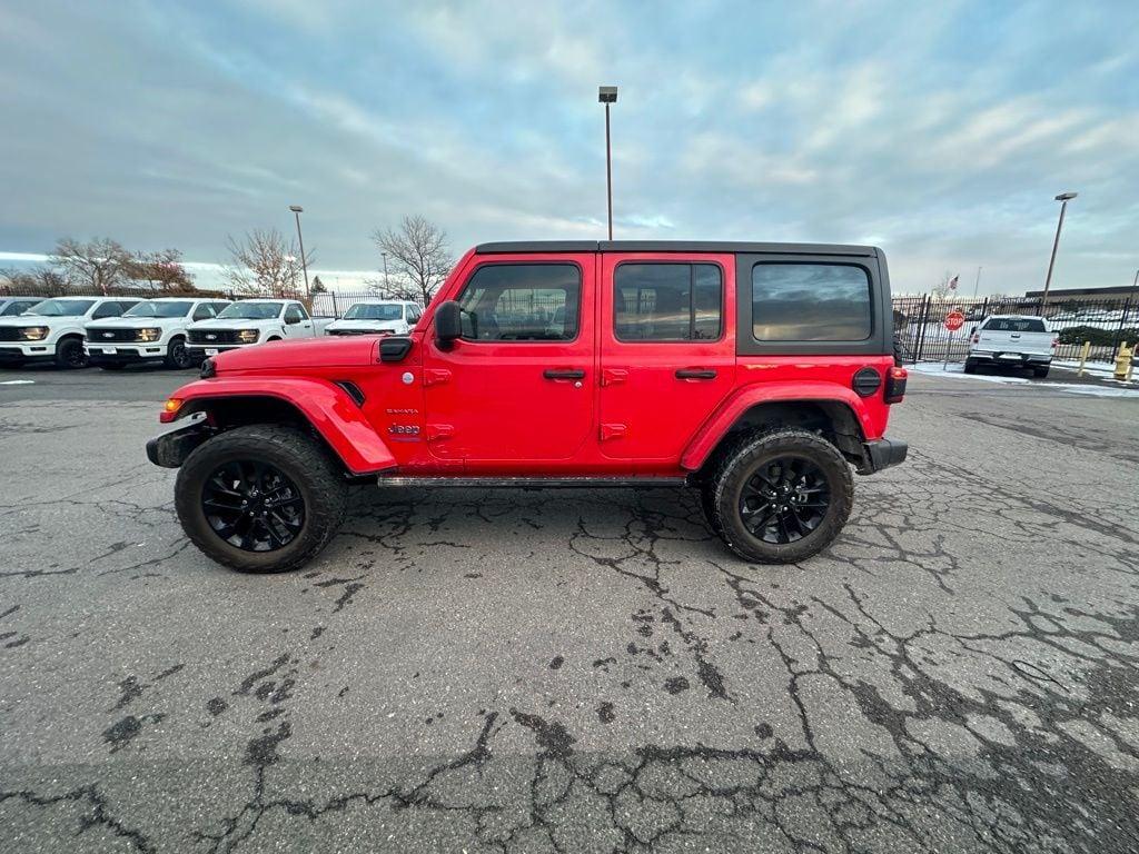 used 2021 Jeep Wrangler Unlimited 4xe car, priced at $32,589