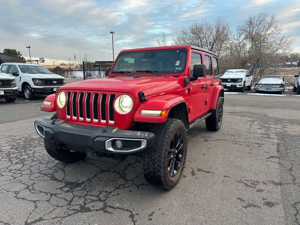 used 2021 Jeep Wrangler Unlimited 4xe car, priced at $32,589