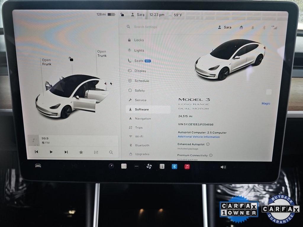 used 2018 Tesla Model 3 car, priced at $22,998