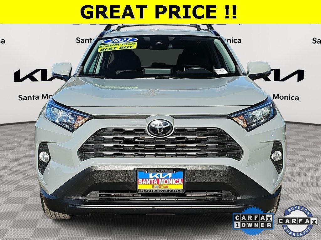 used 2021 Toyota RAV4 car, priced at $24,222