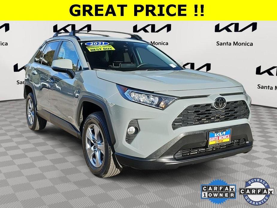 used 2021 Toyota RAV4 car, priced at $24,222