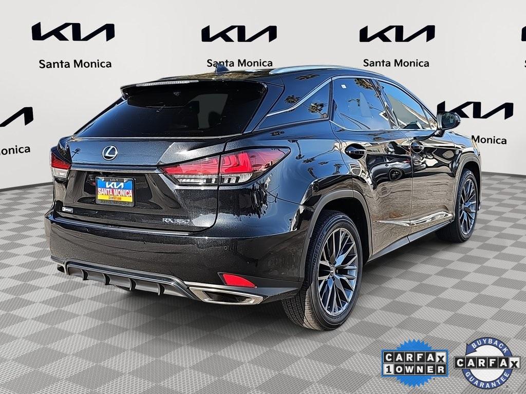 used 2022 Lexus RX 350 car, priced at $44,450