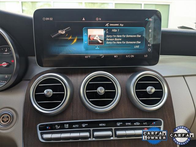 used 2019 Mercedes-Benz C-Class car, priced at $35,777