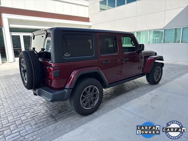 used 2021 Jeep Wrangler Unlimited car, priced at $29,977