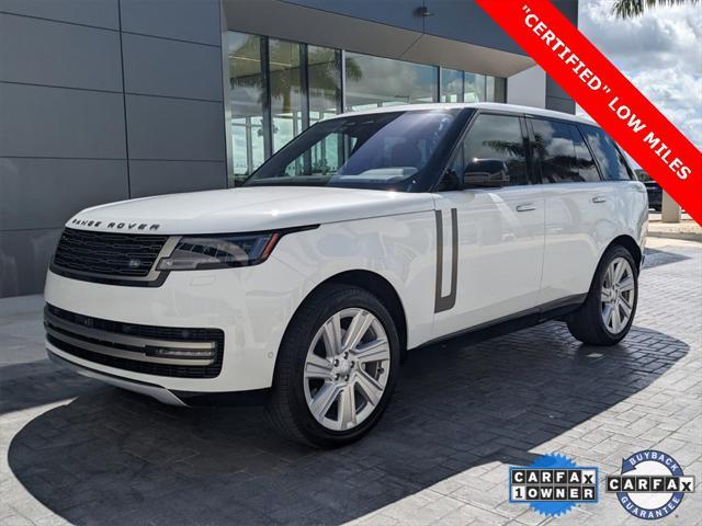 used 2023 Land Rover Range Rover car, priced at $118,777