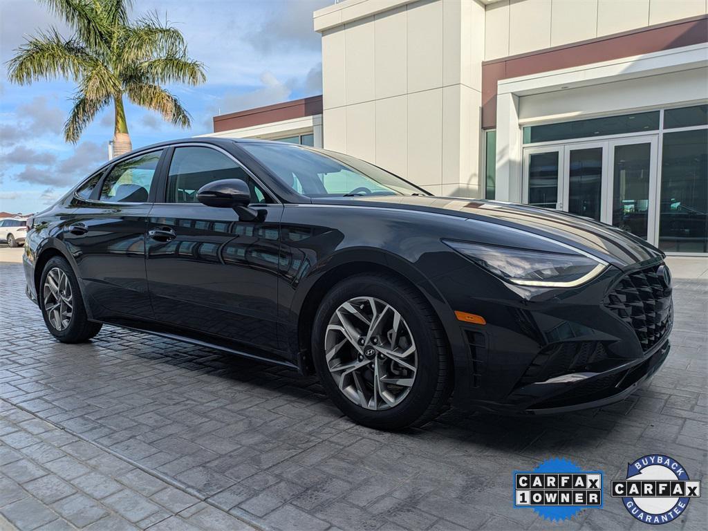 used 2021 Hyundai Sonata car, priced at $19,997