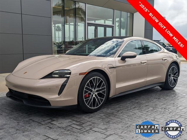 used 2022 Porsche Taycan car, priced at $82,999