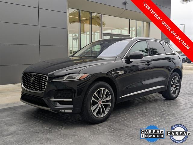 used 2021 Jaguar F-PACE car, priced at $33,477