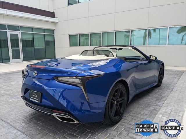 used 2024 Lexus LC 500 car, priced at $114,777