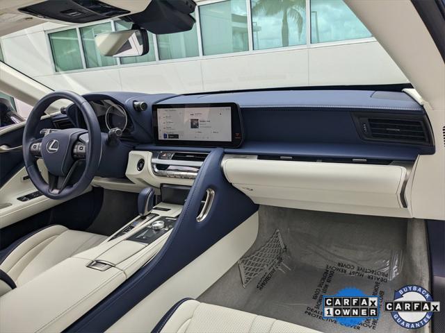 used 2024 Lexus LC 500 car, priced at $114,777