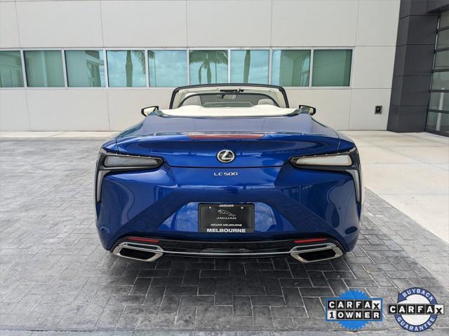 used 2024 Lexus LC 500 car, priced at $114,777