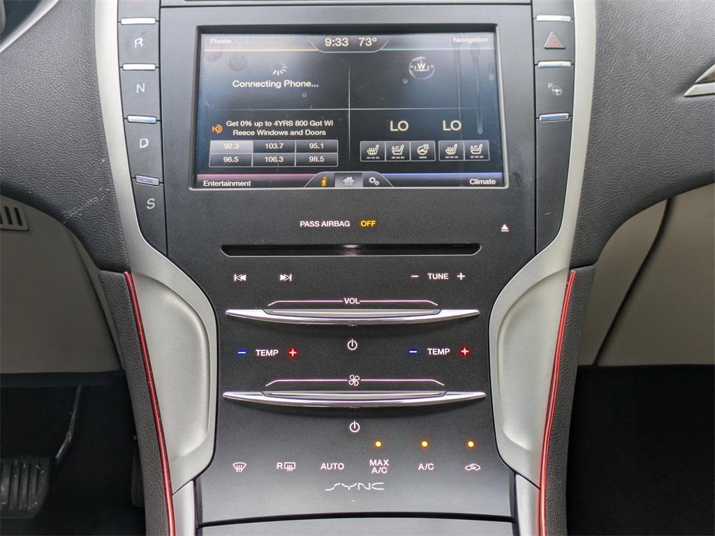 used 2016 Lincoln MKZ car, priced at $20,977