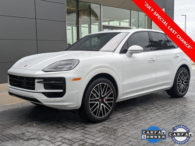 used 2024 Porsche Cayenne car, priced at $107,377