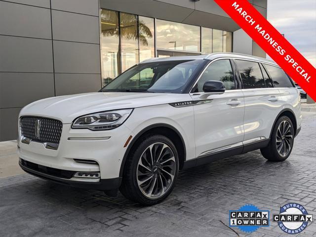 used 2020 Lincoln Aviator car, priced at $36,977