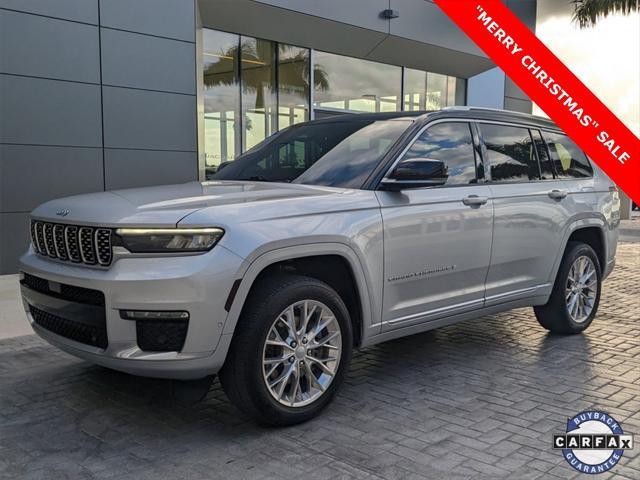 used 2021 Jeep Grand Cherokee L car, priced at $38,477