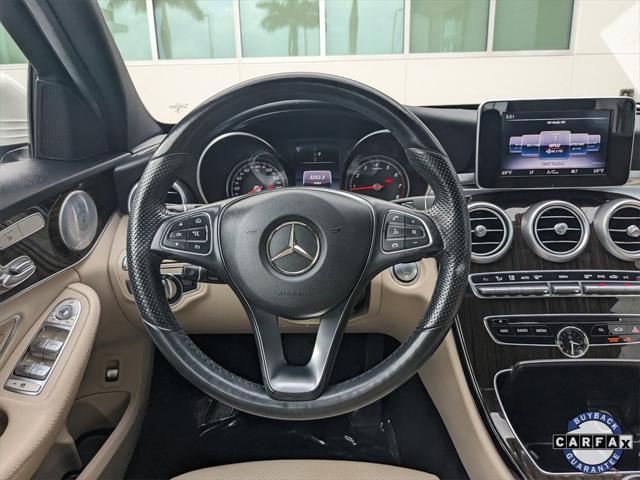 used 2018 Mercedes-Benz C-Class car, priced at $17,977
