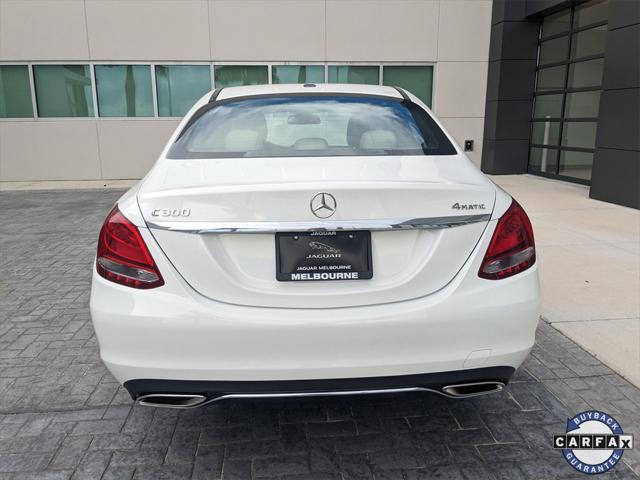 used 2018 Mercedes-Benz C-Class car, priced at $17,977